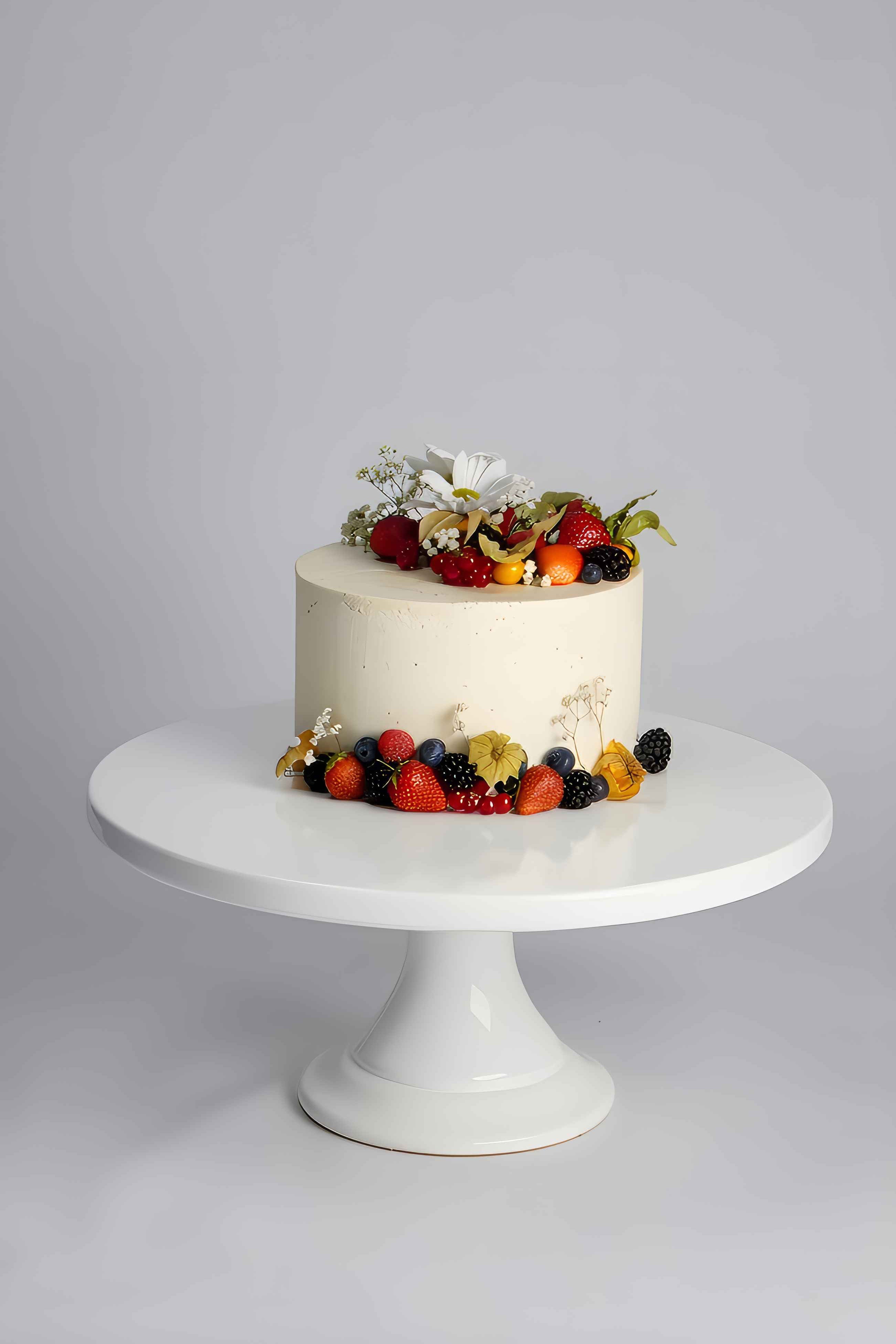Naked Flower Torte