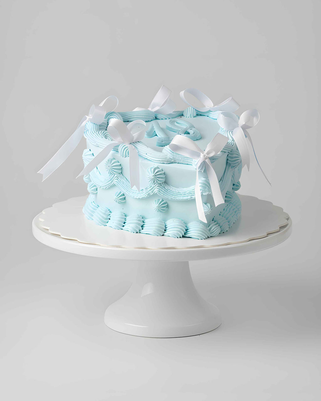 Vintage Torte mit Schleifen
