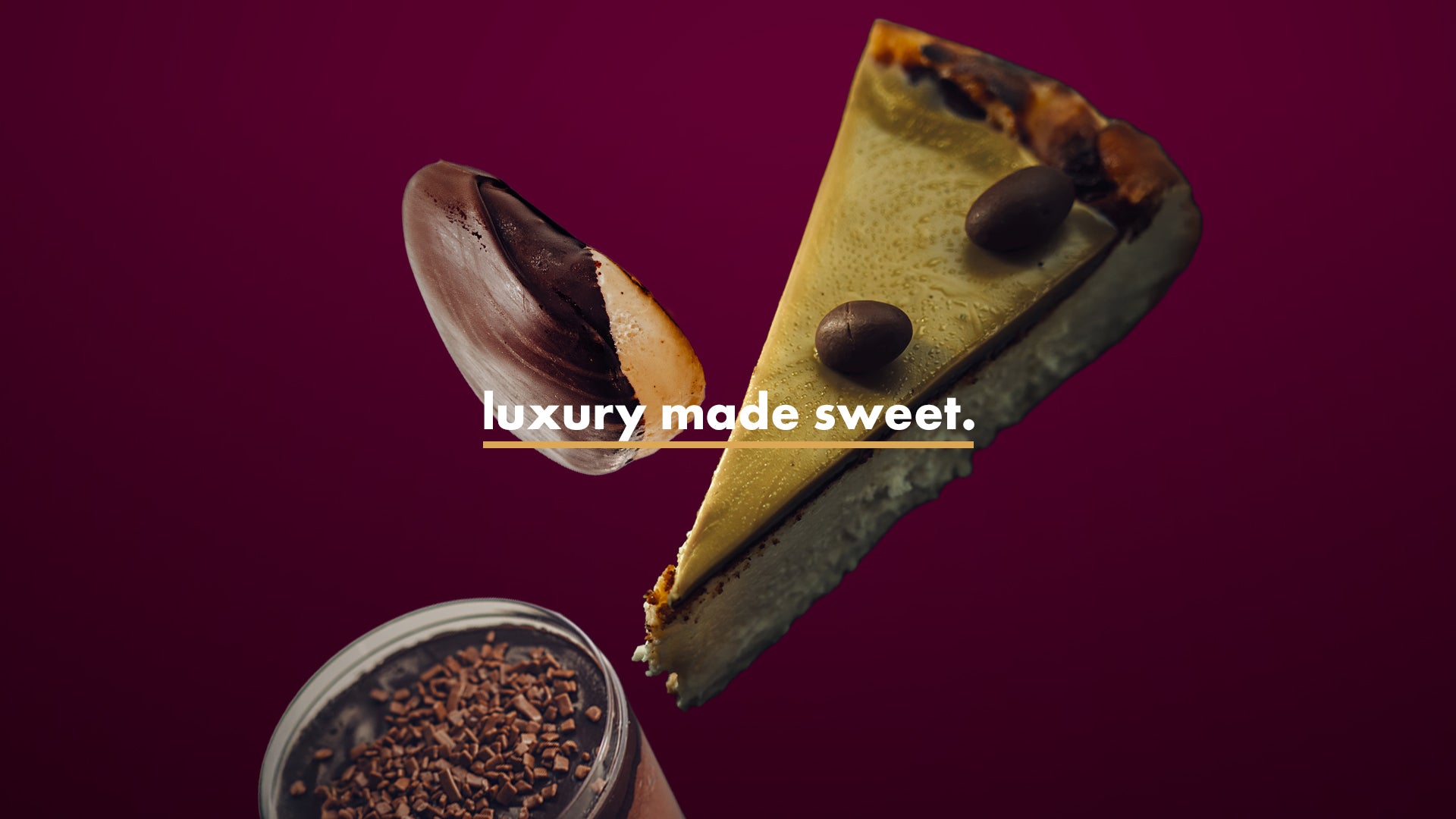 Slide Bild. luxury made sweet