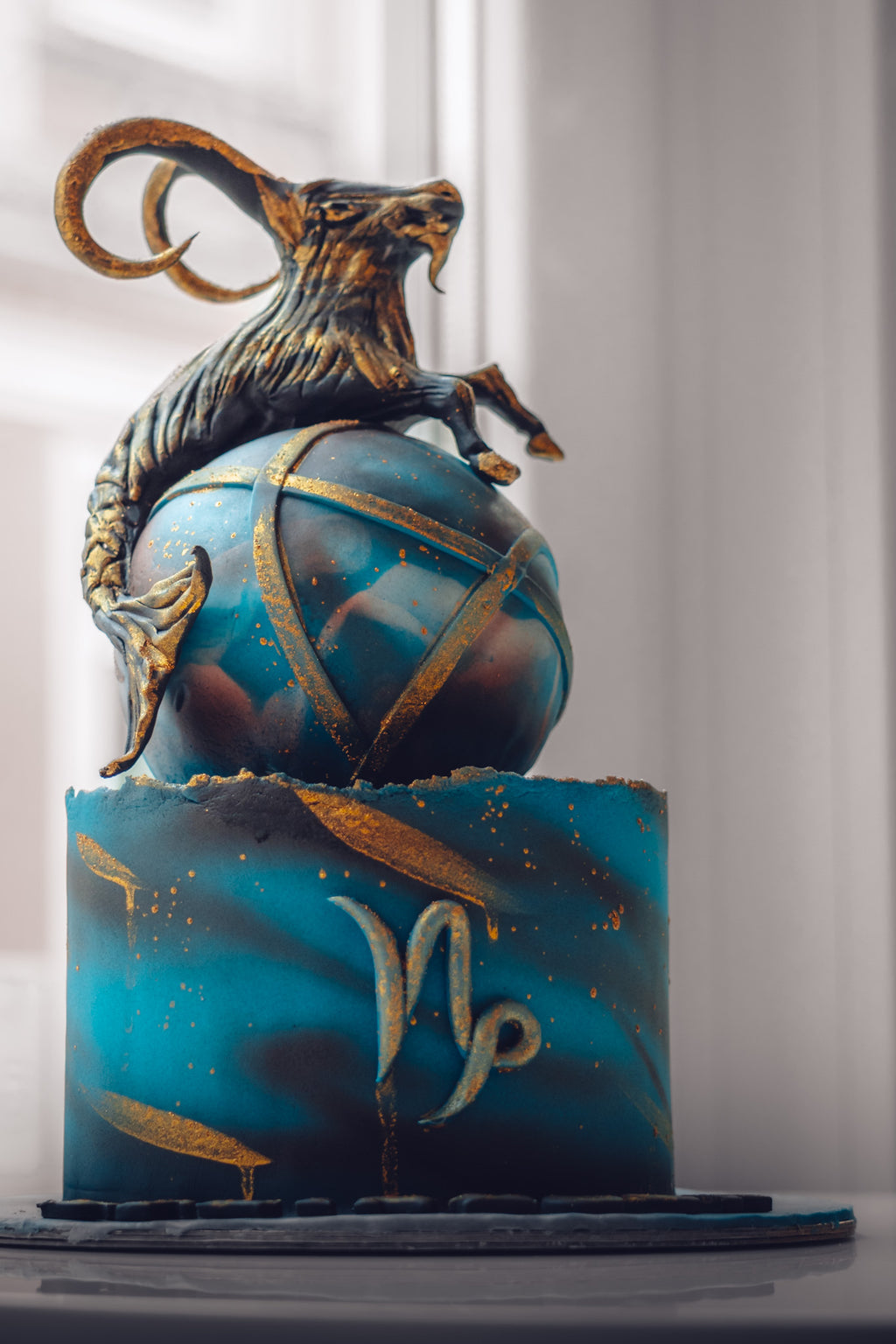 Steinbock Sternzeichen 3D Torte