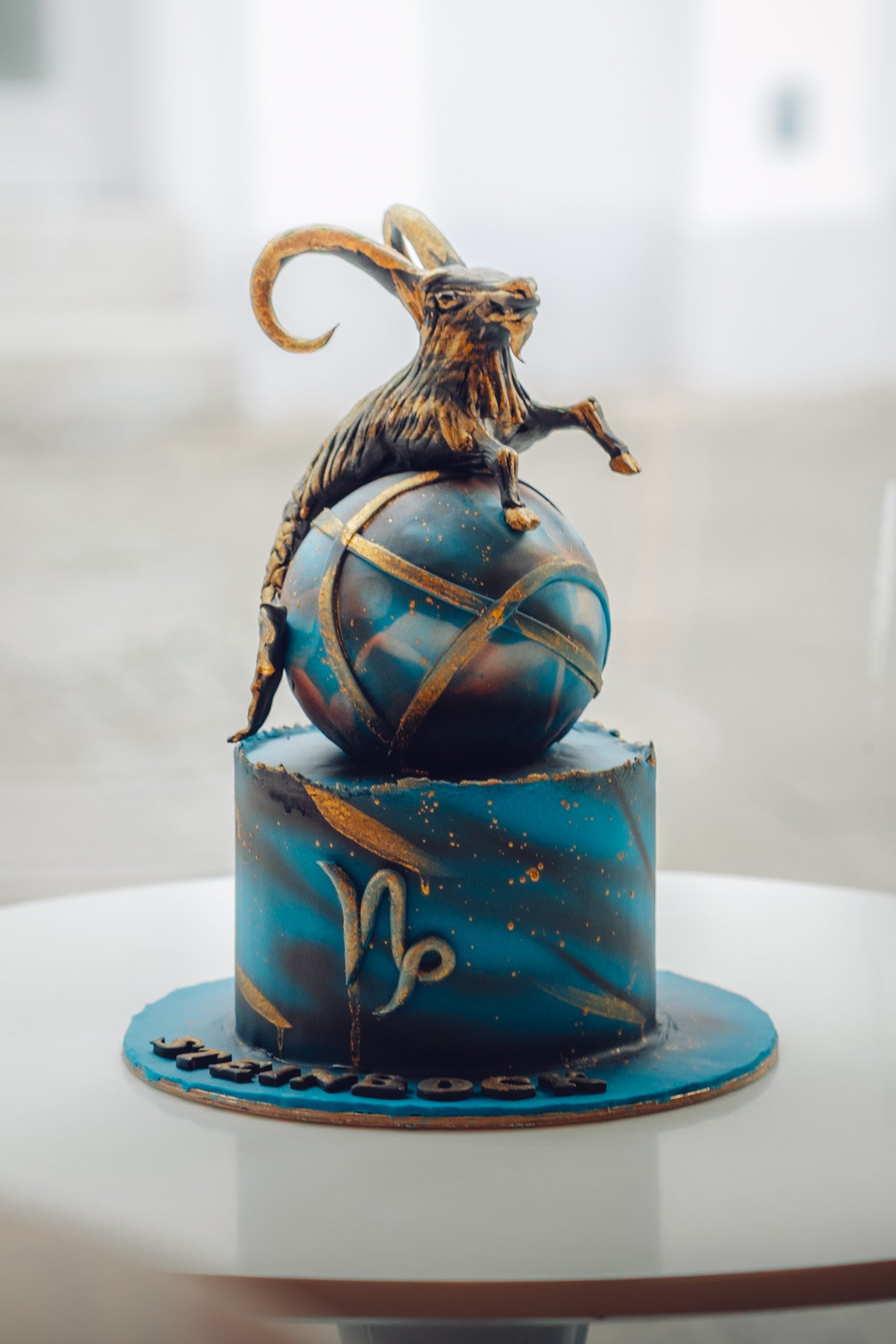 Steinbock Sternzeichen 3D Torte