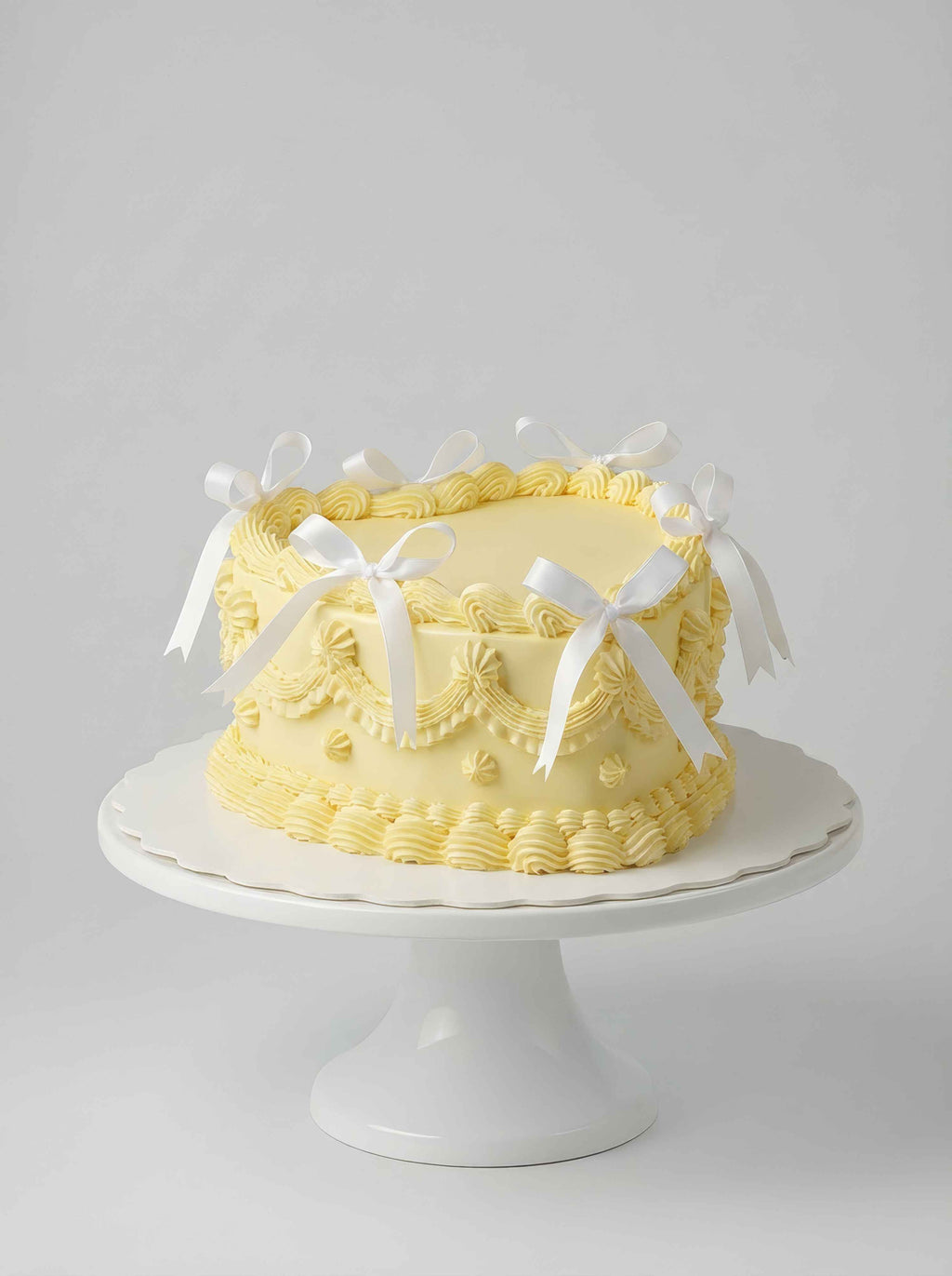 Vintage Torte mit Schleifen