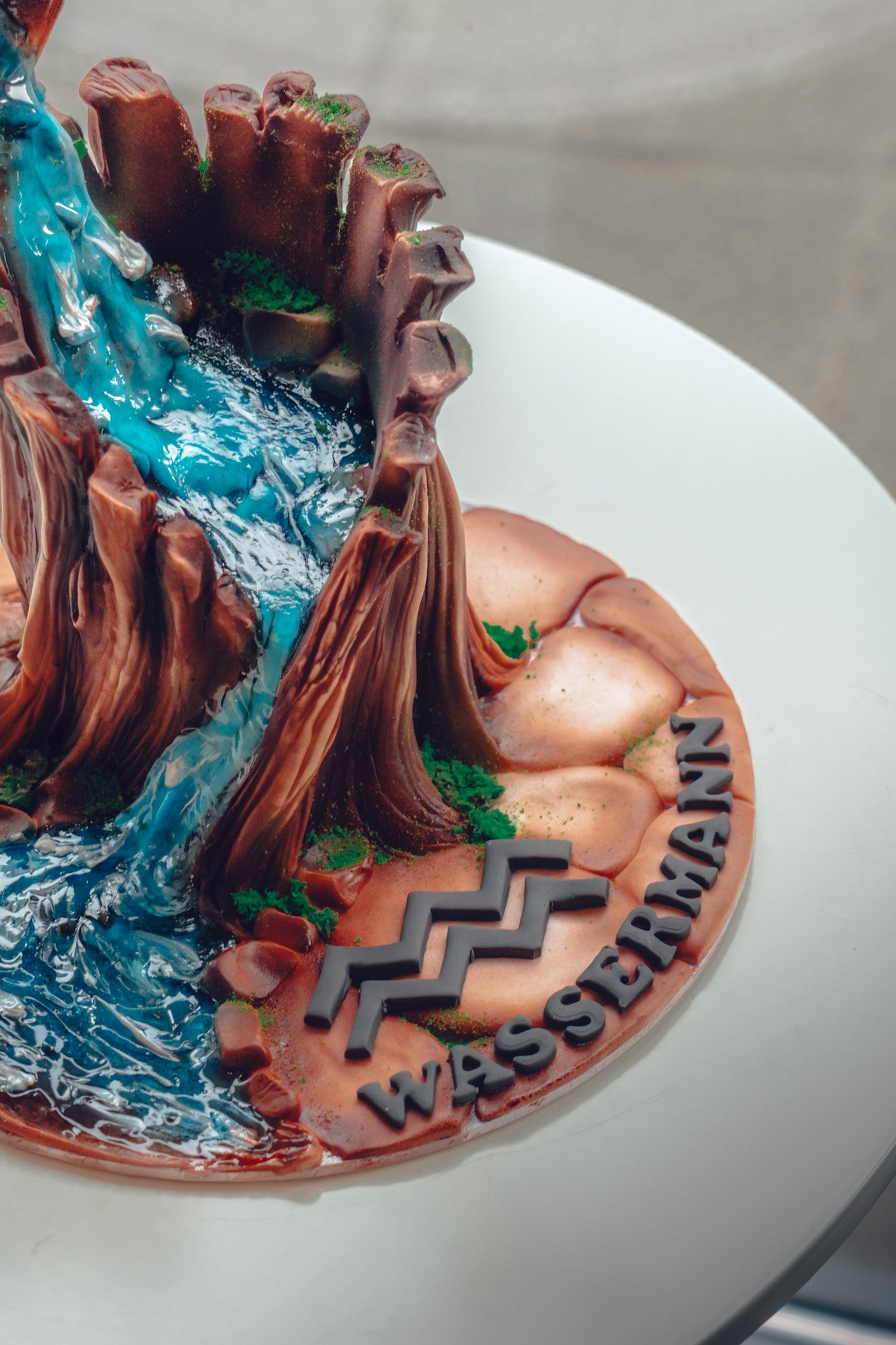 Wassermann Sternzeichen 3D Torte