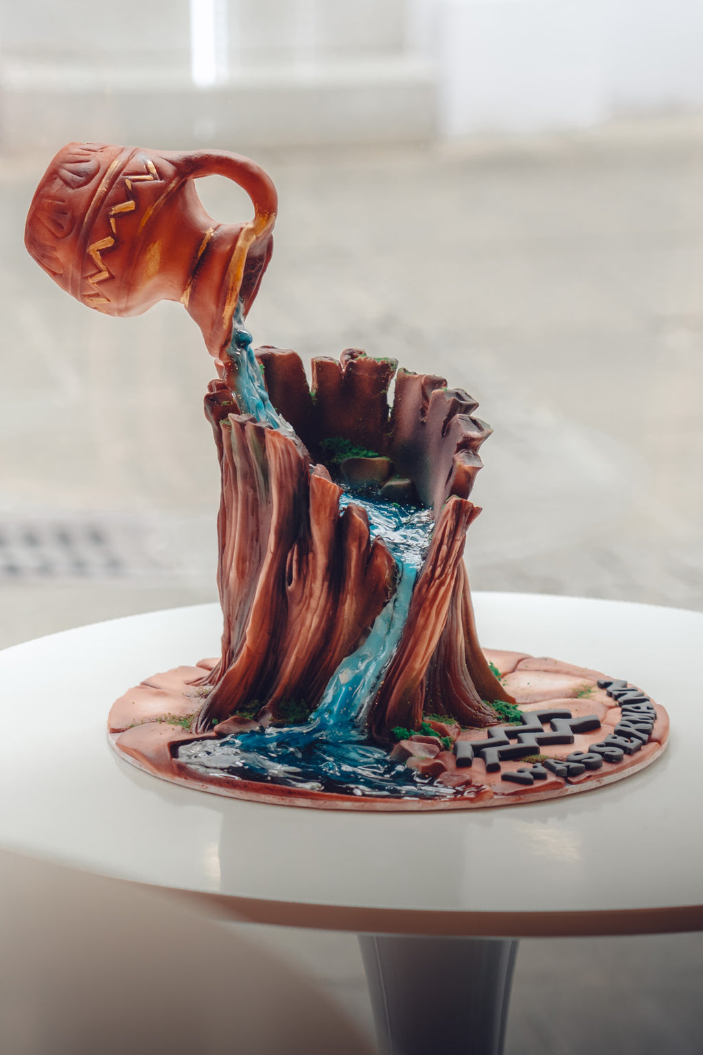 Wassermann Sternzeichen 3D Torte