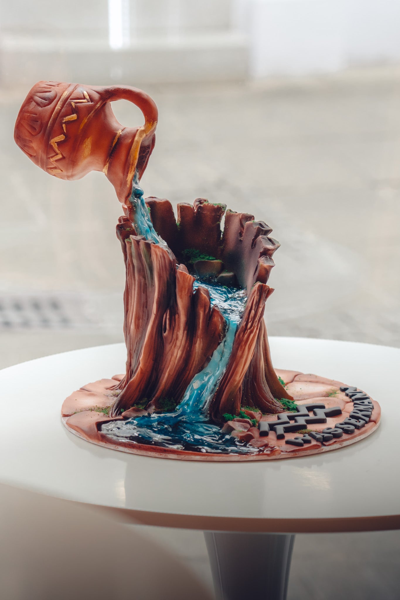 Wassermann Sternzeichen 3D Torte